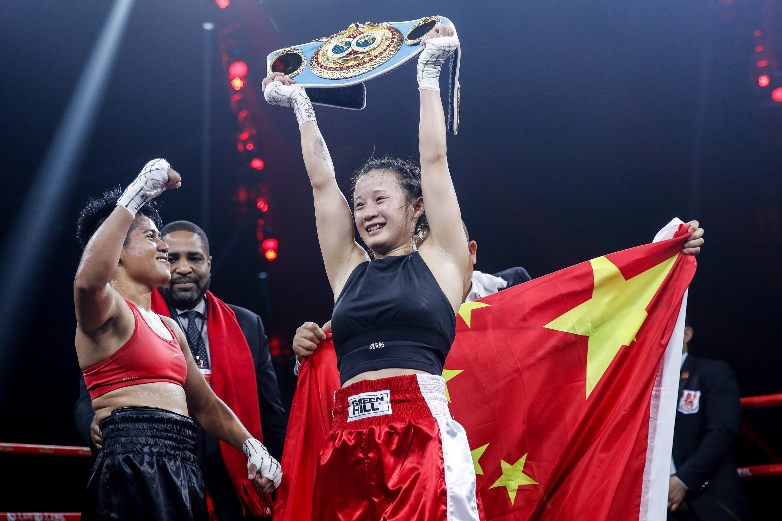 包含世界赛舞台，拳击代表国家出征荣耀的词条